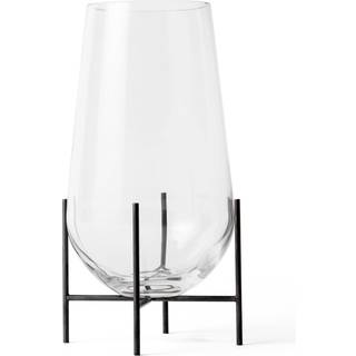 Audo Copenhagen Échasse lille vase røgfarvet glas