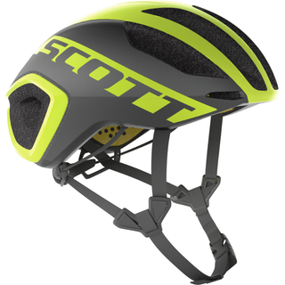 SCOTT Cadence Plus cykelhjelm MIPS gul/grå - Hjelmstørrelse 55-59 cm