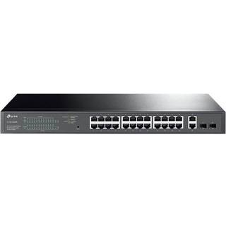 TP-Link TL-SG1428PE netværksswitch Administreret L2 Gigabit Ethernet (10/100/1000) Strøm over Ethernet (PoE) 1U Sort