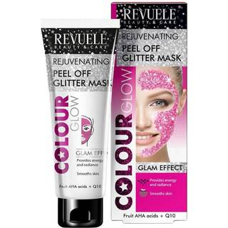 Revuele Colour Glow Rejuvenating Peel off Glitter Mask Peel-off maske For hudforyngelse 80 ml - 80 ml