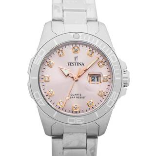 Festina F20503-2 Rosa guldfarvet/Stål Ø35 mm