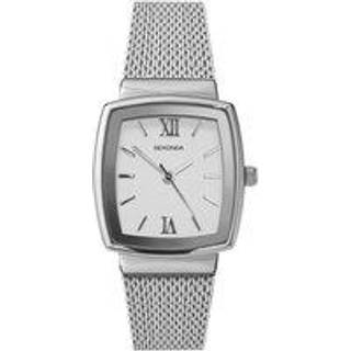Sekonda Quartz White Dial Milanese Bracelet Ladies Watch 40073