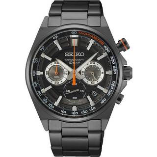 Seiko SSB399P1 Neo Sports Sort/Stål Ø41 mm