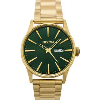 Nixon A3561919-00 The Sentry Grøn/Gul guldtonet stål Ø42 mm