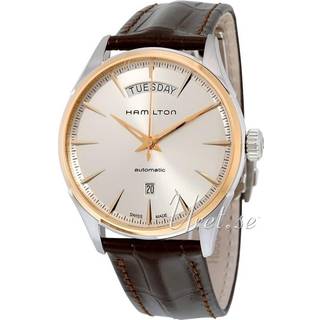 Hamilton H42525551 American Classic Jazzmaster Sølvfarvet/Læder Ø42 mm