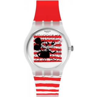 Swatch Keith Haring X Disney Mickey Mouse Mariniere Watch GZ352
