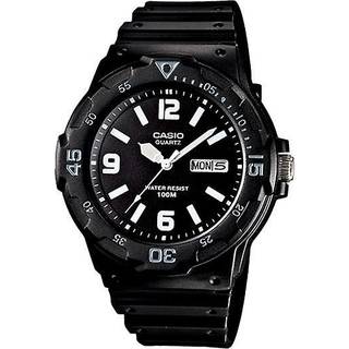 Herrers Casio Sort og Grå Armbåndsur (Ø 45 mm)
