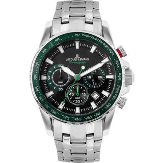 Jacques Lemans 1-2099F Liverpool Chronograph Herrenuhr 42mm 10ATM