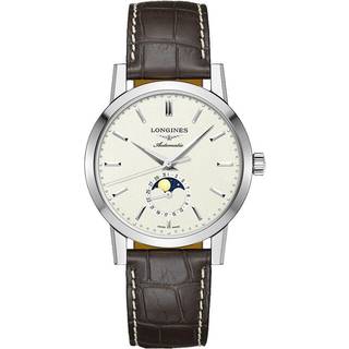 Longines L4.826.4.92.2 Heritage 1832 Beige/Læder Ø40 mm