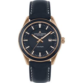 Jacques Lemans 1-2116C Eco Power Apple Herrenuhr 40mm 10ATM