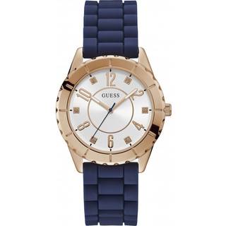 Guess W1095L2 Analog Hvid/Gummi Ø40 mm