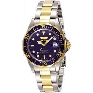 Invicta 8935 Pro Diver Blå/Gul guldtonet stål Ø39 mm
