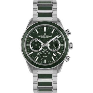 Jacques Lemans 1-2115G Eco Power Apple Herrenuhr 44mm 10ATM