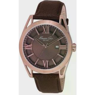 Kenneth Cole IKC8073 Brun/Læder Ø44 mm