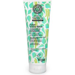 Natura Siberica Polar White Birch Kropsvask til problemhud og fedtet hud 200 ml - 200 ml