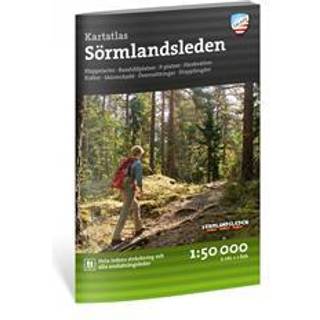 Calazo förlag Friluftsatlas Sörmlandsleden 1:50 000 NoColour, OneSize