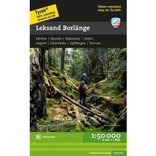 Calazo förlag Leksand Borlänge 1:50.000 NoColour, OneSize