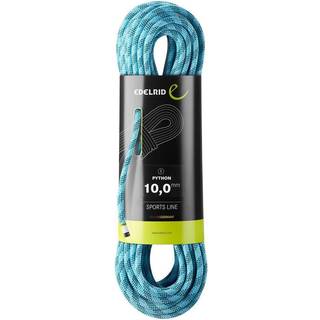 Edelrid Python 10 mm Helreb størrelse 80 m farve turkis/blå