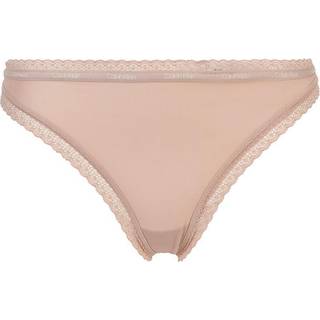 Calvin Klein Bottoms Up Refresh Thong - Beige - X-Large