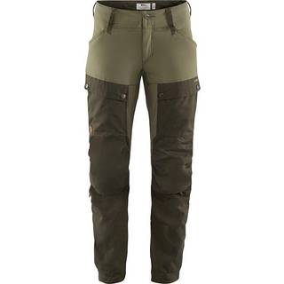 Fjällräven Keb bukser dame kort-deep forest / laurel green-40