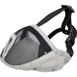 Trixie Muzzle for short-nosed breeds polyester S short grey