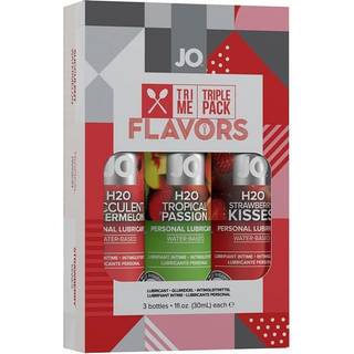 System JO Tri Me - Glidecreme med Smag Sæt (3x30 ml)