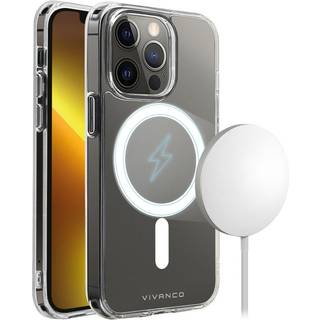 Vivanco Mag Steady Cover iPhone 2021 "13 Pro" Klar
