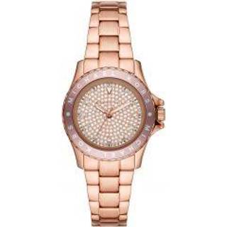 Michael Kors MK6956 Kenly Rosa guldfarvet/Rosaguldtonet stål Ø33 mm