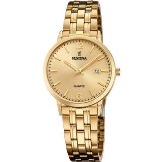 Festina F20514-3 Classic Guld/Gul guldtonet stål Ø30.5 mm