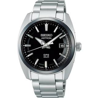 Seiko Astron GPS Solar SSJ005J1 - Herre - 39 mm - Analog - Quartz - Safirglas