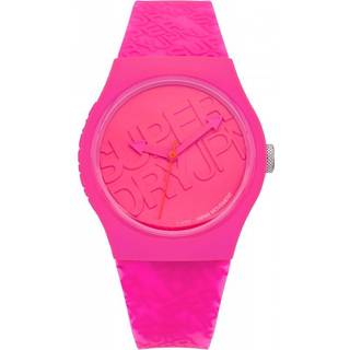 Superdry SYL169P Classic Rosa guldfarvet/Gummi Ø38 mm