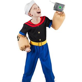 Skipper Skræk Børnekostume (Str. 98-104)