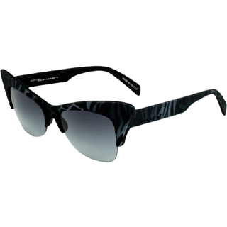 Italia Independent II 0908 ZEF.071 52 Solbriller Kvinder Black - Black - 52mm