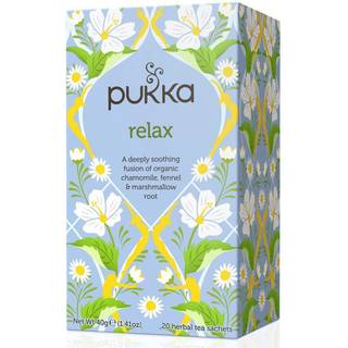 Pukka Pukka Relax Herbal Tea tebreve 20-pak 850835000030