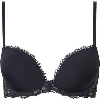 Calvin Klein - Bh med bøjle og vattering - 80C - Sort - Undertøj til kvinder