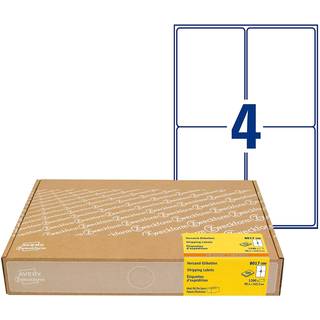Avery forsendelsesetiket 99,1 x 139 mm, 1200 stk.