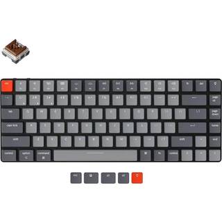 Keychron K3 RGB trådløst tastatur (lavprofil Brown switches)