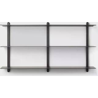 Gejst - Nivo D, shelf large - Sort/sort eg