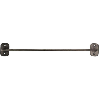 Håndklædestang, Pati, L 40 cm, sort antik