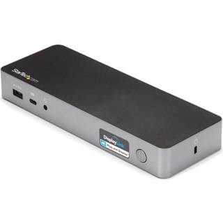 StarTech.com Universal Laptop Docking Station - USB-C & USB 3.0 2x4K 60W PD - docking station - 2 x HDMI 2 x DP