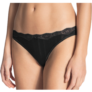 Calida Etude Toujours Low Cut Brief - Black - Medium