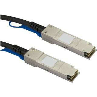 StarTech.com Cisco QSFP-H40G-CU1M Compatible - QSFP+ Direct Attach Cable - 1 m (3.3 ft) - 40 GbE - 40GBase direct attach cable - 1 m - black - Sort - 1 meter