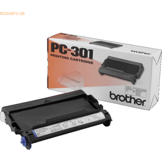 Brother PC 301 Black - Blækpatron Sort
