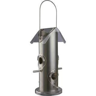 Trixie Bird feeder metal/plastic 800 ml/25 cm silver