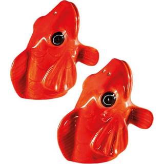 Donkey - Fishes For Dishes - Salt - og peber sæt - Rød