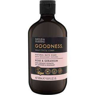 Baylis & Harding Goodness Badesæbe Rose & Geranium - 500 ml