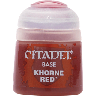 "Base: Khorne Red"