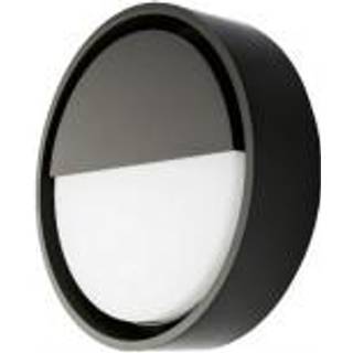 SG Armaturen Frame Round Wall LED væglampe, 3000K, IP66, sort