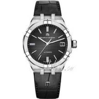 Maurice Lacroix AI6007-SS001-330-1 Aikon Sort/Læder Ø39 mm
