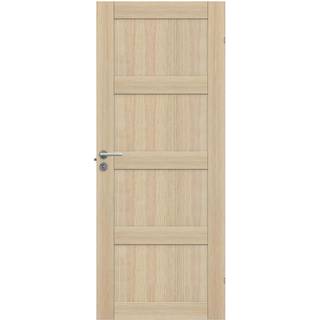 Massiv Swedoor, Unique 04L, Hvidpigmenteret eg, Advance-line, 82,5 X 194 - M9X20